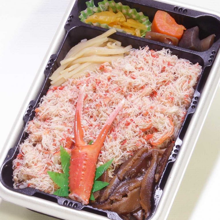 ほかほか駅弁 蟹めし弁当_中身